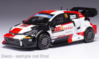 Toyota Yaris Rally 1, No.18, WRC, Rally Ypern, T.Katsuta/A.Johnston, 2022 1:43 IXO