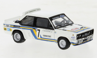 Fiat 131 Abarth, No.7, Svenska Fiat, Monte Carlo, B.Waldegaard, 1980 1:87 Brekina