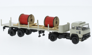 Magirus 310 D 16 Stake-SZ, DB, with material loaded, 1974 1:87 Brekina