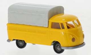 VW T1b flatbed platform trailer 1960 1:87 Brekina