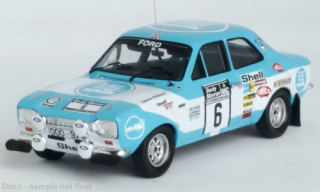 Ford Escort MK I RS 1600, No.6, Rallye WM, RAC Rallye, H.Mikkola/J.Davenport, 1973 1:43 Trofeu