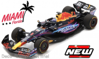 Red Bull RB19, No.1, Oracle Red Bull racing, Red Bull, formula 1, GP Miami, M.Verstappen, 2023 1:18 Bburago