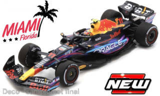 Red Bull RB19, No.11, Oracle Red Bull racing, Red Bull, formula 1, GP Miami, S.Perez, 2023 1:18 Bburago