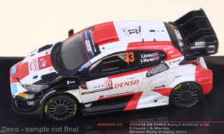 Toyota Yaris, No.33, WRC1, Rally Croatia, A.Evans/S.Martin, 2023 1:43 IXO