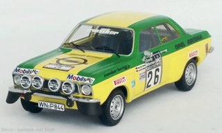 Opel Ascona A, No.26, Rallye WM, RAC Rallye, W.Röhrl/J.Berger, 1973 1:43 Trofeu