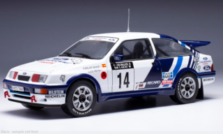 Ford Sierra RS Cosworth, No.14, 1000 Lakes Rallye, C.Sainz/L.Moya, 1988 1:24 IXO