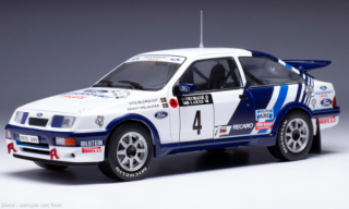 Ford Sierra RS Cosworth, No.4, 1000 Lakes Rallye, S.Blomqvist/B.Melander, 1988 1:24 IXO