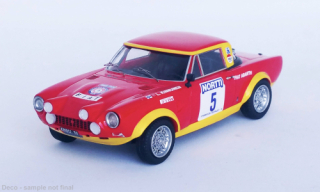 Fiat 124 Abarth Rallye, No.5, Rallye WM, Rallye Finland, L.Kinnunen/A.Aho, 1974 1:43 Trofeu