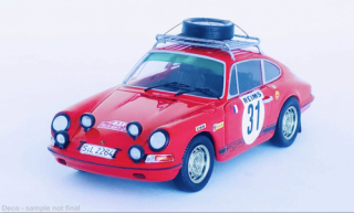 Porsche 911 S, No.31, Rallye Monte Carlo, G.Larrousse/M.Gelin, 1969 1:43 Trofeu