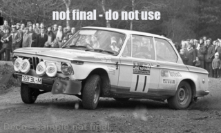 BMW 2002, No.11, RAC Rally, A.Warmbold/J.Todt, 1973 1:18 IXO