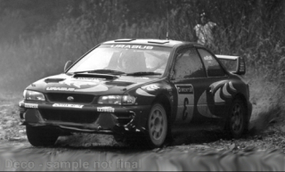 Subaru Impreza S5 WRC, No.3, Rallye WM, RAC Rallye, C.McRae/N.Grist, 2000 1:18 Sun Star