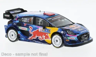 Ford Puma Rally 1 no.7, Loubet, Central European Rally 2023 1:43 IXO