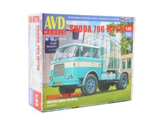 Škoda Liaz 706 MTTN STAVEBNICE 1:43 AVD