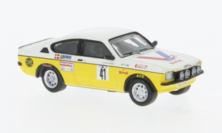 Opel Kadett C GT/E, No.41, Hunsrück Rallye, 1979 1:87 Brekina