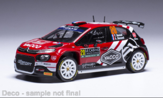 Citroen C3 Rally 2, No.20, WRC, Rallye Monte Carlo, Y.Rossel/A.Dunand, 2024 1:43 IXO