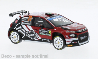 Citroen C3 Rally 2, No.21, WRC, Rallye Monte Carlo, N.Gryazin/K.Aleksandrov, 2024 1:43 IXO