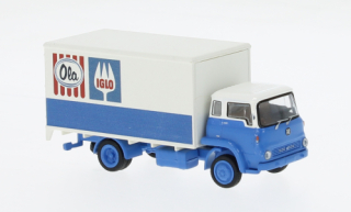 Bedford TK box-wagon, Iglo Ola, 1971 1:87 Brekina