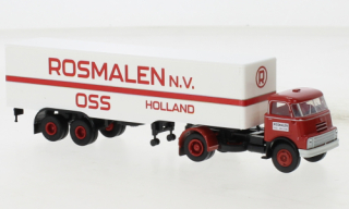 DAF DO 2000 box-wagon-SZ, Rosmalen, Band, 1957 1:87 Brekina