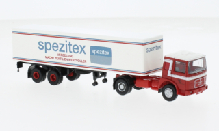 Roman Diesel box-wagon-SZ, Spezitex, 1968 1:87 Brekina