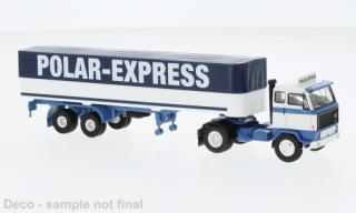 Volvo F 89 PP-SZ, Polar Express, 1972 1:87 Brekina