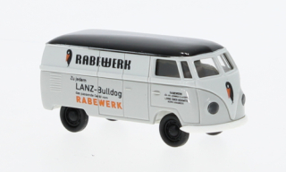 VW T1a box wagon, Rabewerk, 1950 1:87 Brekina