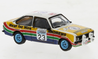 Ford Escort RS 1800, No.23, Rallye RAC Lombard, R.Brookes, 1977 1:87 Brekina