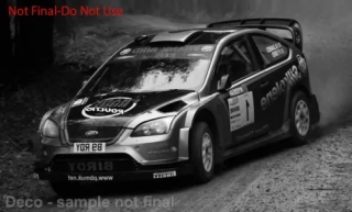 Ford Focus RS WRC08, No.1,P.Bird/A.Davies, Wyedean Forest Rally, 2015 1:18 Sun Star