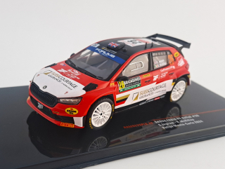 Škoda Fabia Rally2 no.26 Ingram, rallye Monte Carlo 2024 1:43 IXO