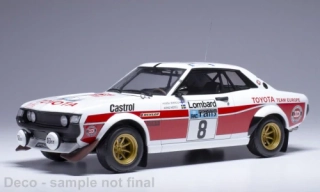Toyota Celica 2000 GT No.8, H.Mikkola, RAC Rally 1977 1:18 IXO