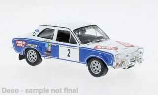 Ford Escort MK I RS 1600, No.2, B.Coleman, Circuit of ireland 1975 1:43 IXO