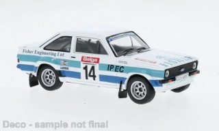 Ford Escort MK II RS 1800, No.14, B.Fisher, Haspengouw Rallye, 1980 1:43 IXO