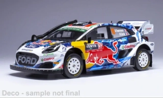 Ford Puma Rally 1, No.16, A.Fourmaux, WRC, Safari Rallye Kenia, 2024 1:18 IXO