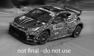 Toyota GR Yaris Rally1 no.20, Solberg, Rally Monte Carlo 2025 1:18 IXO