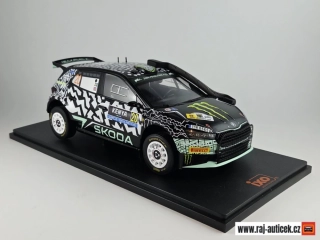 Škoda Fabia Rally2 no.20 Solberg, Safari Rallye Kenia 2024 1:18 IXO