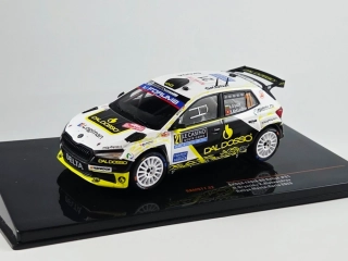 Škoda Fabia RS rallye2 No.21, Gryazin, rallye Monte Carlo 2025 1:43 IXO