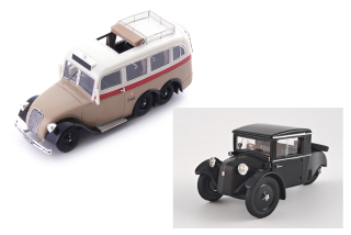 SET Tatra T82 ČSD +Tatra 49 1:43 Autocult