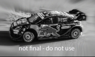 Ford Puma Rally1, No.55, J.McErLean, WRC, Rally Monte Carlo, 2025 1:43 IXO