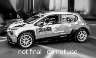 Citroen C3 Rally2, No.42, S.Rumeau, WRC, Rally Monte Carlo, 2025 1:43 IXO