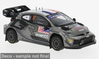 Toyota GR Yaris Rally1 Hybrid, No.17, S.Ogier, Rally WM, Rally Finland, 2024 1:43 IXO