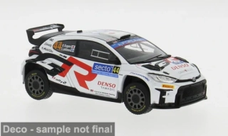 Toyota GR Yaris Rally2, No.44, H.Kogure, Rally WM, Rally Finland, 2024 1:43 IXO