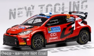 Toyota GR Yaris Rally2, No.39, Rally Finsko 2024 1:43 IXO