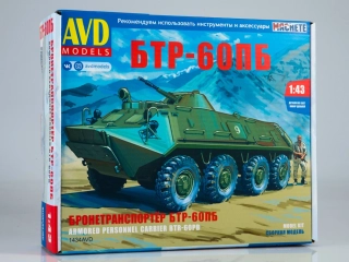 BTR-60PB STAVEBNICE 1:43 AVD