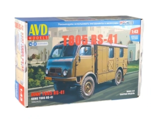 Tatra 805 radiostanice RS-41 STAVEBNICE 1:43 AVD