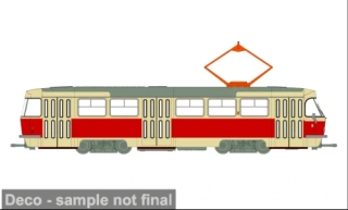 Tatra T3/T4 1:87 Brekina