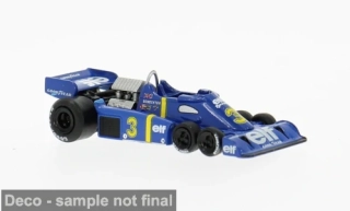 Tyrrell P34 no.3 Scheckter 1976 1:87 Brekina