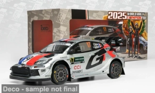 Toyota GR Yaris Rally1 no.17, Ogier, Rally Saudi Arabia 2025 1:18 IXO