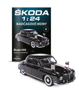 Škoda VOS 1:24 časopis Nadčasové Ikony no.7 s modelem