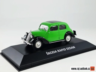 Škoda Rapid Sedan 1:43 DeAgostini časopis s modelem