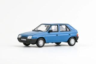 Škoda Favorit 136L (1988) - Modrá Škoda 1:43 Abrex
