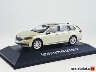 Škoda Superb Combi IV 1:43 DeAgostini Kaleidoskop slavných vozů časopis s modelem
